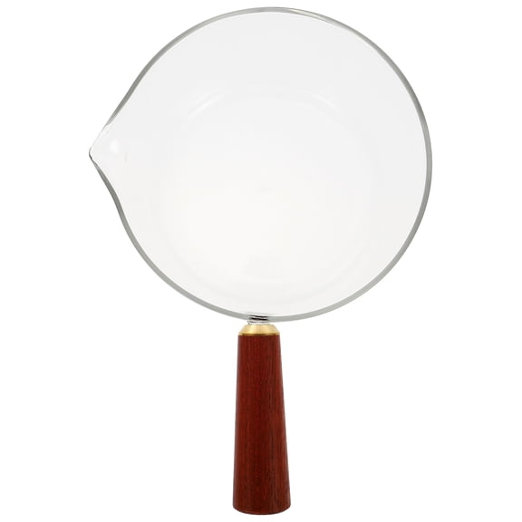 CRILSTYLEO Stock Pots Wood Material Non Stick for Home Use 1Pack 9.6X6.5X2.7in