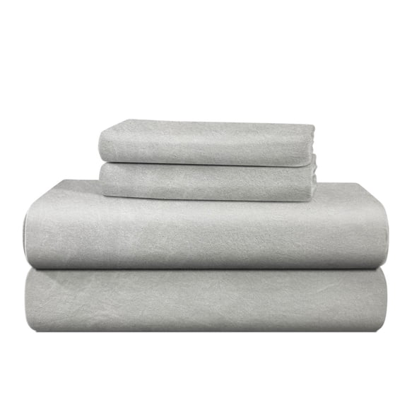 Complete 100% Cotton Flannel Sheet Set, Soft and Heavy Weight, Deep Pocket Sheets