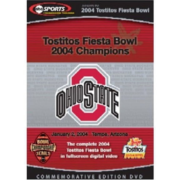 Complete 2004 Tostitos Fiesta Bowl Game (DVD), Team Marketing, Sports & Fitness