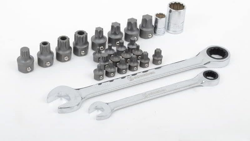 Complete 26 pc Stubby Socket Driver Set - Walmart.com
