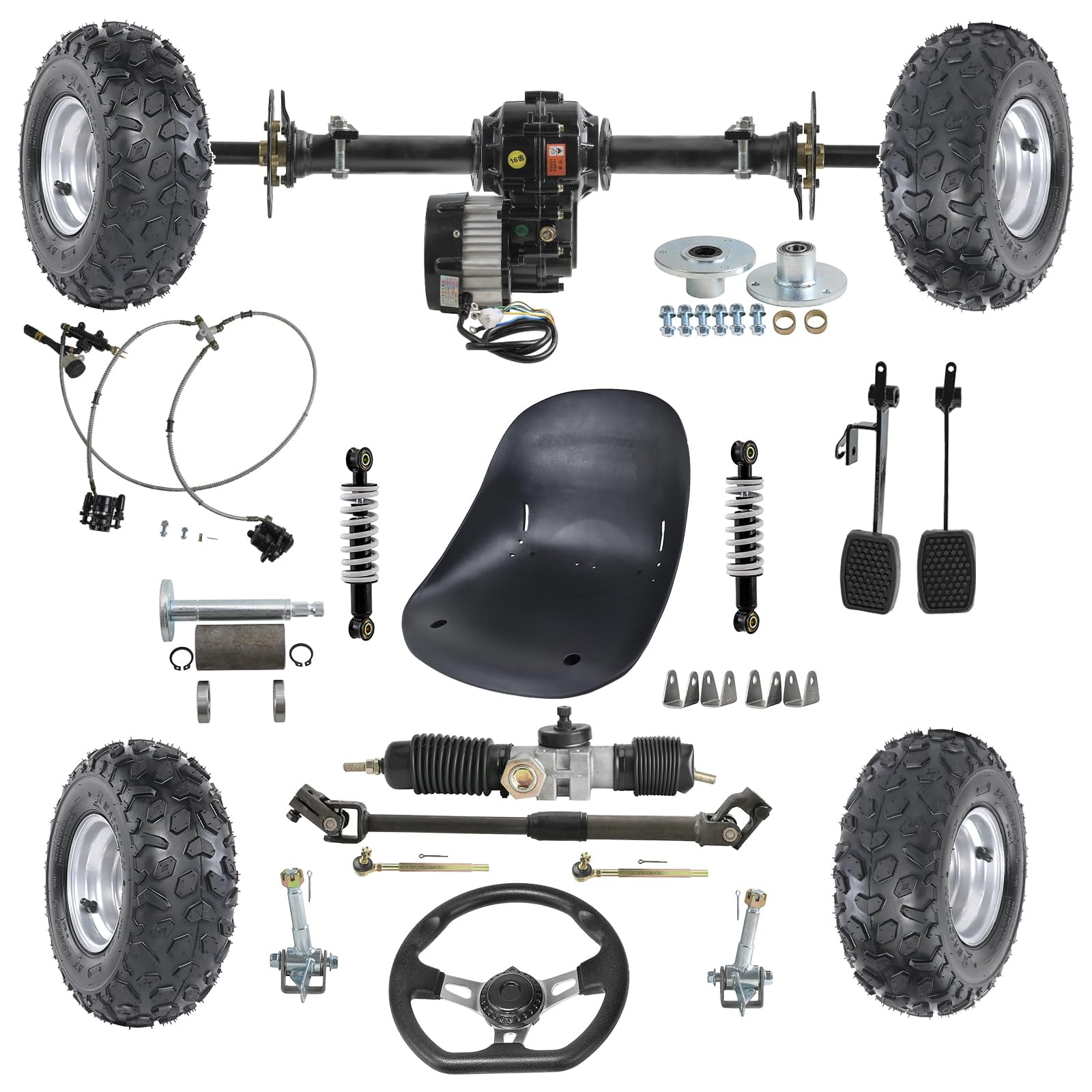 Diy Rear Axle Assembly Set Complete 34