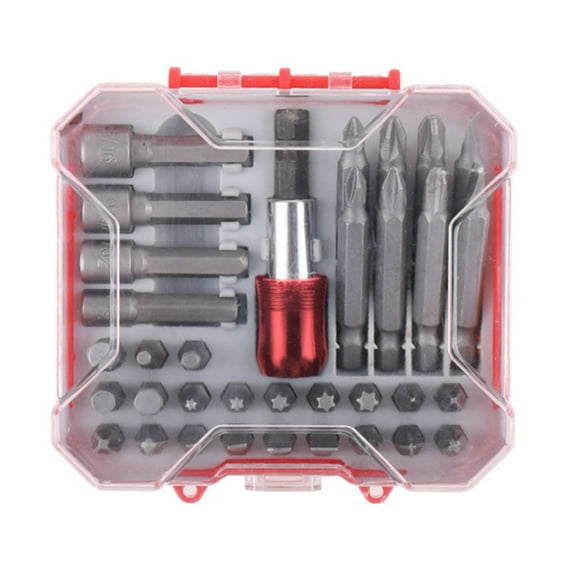 Complete 34pcs Security Bit Set Screwdriver Bit set 1/4 for Repair & Maintenance