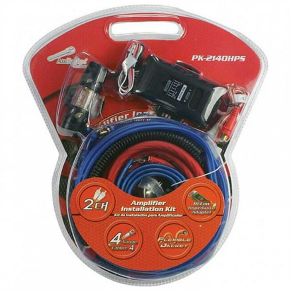 Complete 4 Gauge Amp kit with Line Out Converter
