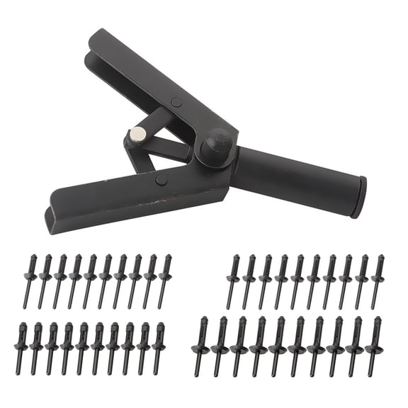 Anti Corrosions 41 Piece Plastic Riveting Guns Fastener Toolkit With Fast Installation Tool For DIYer Home Car Repairs