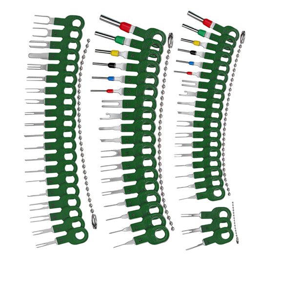 Complete 59Pc Auto Pin Extractor Set With Ergonomic Handle For Precisions Wire Work Electrical Connector Pin Removal Tool