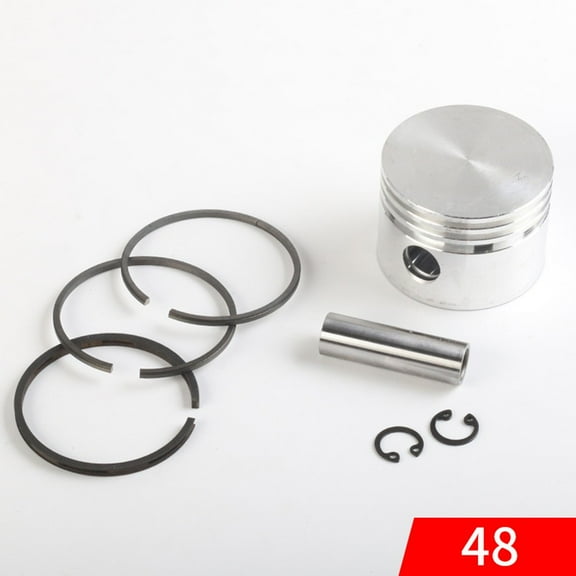 Complete Air Compressor Piston Replacement Kit Including Piston Rings Pin And Circlips Compatible With Various Air Pumps