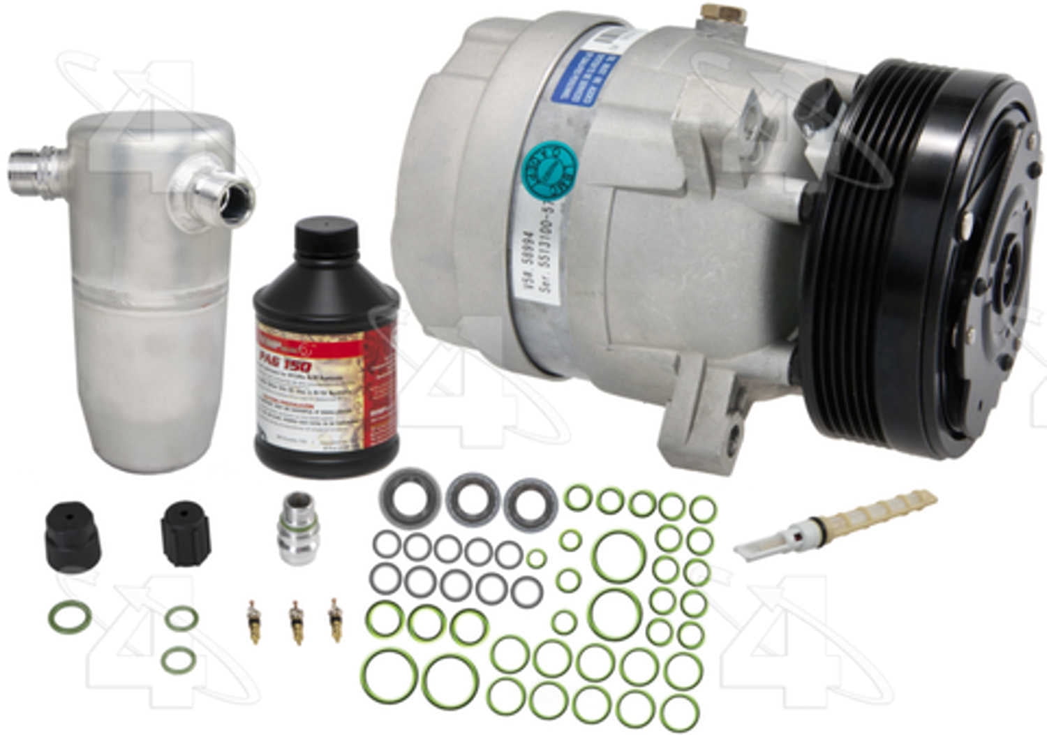 Four Seasons 3592NK Complete Air Conditioning Kit w/ New Compressor