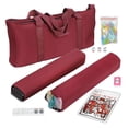 thumbnail image 1 of Complete American Mahjong Set, All-in-One Rack Pushers and Soft Bag, 166 Tiles, Red, 1 of 7