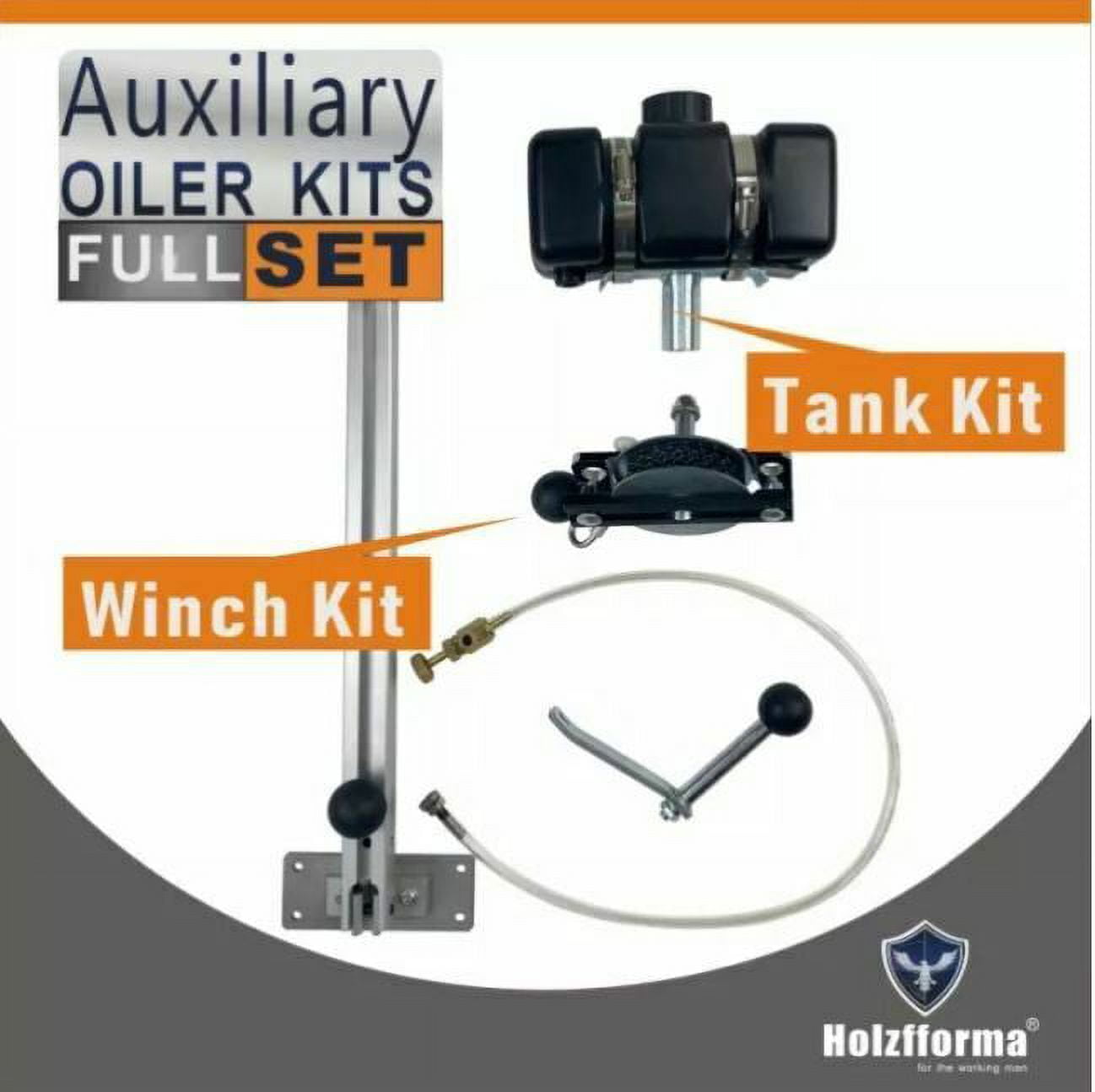 Complete Aux Auxiliary Oiler Equipment with winch and lever arm