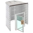 thumbnail image 1 of Complete Basement Egress Windows Kit - Window Covers - Egress Window Well Kit with Ladder - Basement Well Covers - Argon Filled Basements Windows - 55"L x 36"W x 60"D, 1 of 6