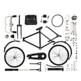 thumbnail image 1 of Complete Bicycle Assembly Kit with Frame Wheels Fork Handlebar Pedals Crankset Chainring Fenders and Essential Parts for Standard Bike Build, 1 of 2