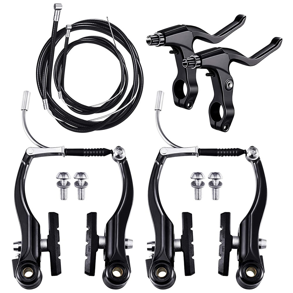 Complete Bicycle Mountain Bike Set V Brake Outer Cables Lever Front Rear Bike Brake Accessories Walmart