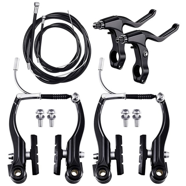 Complete Bicycle Mountain Bike Set,V Brake + Outer Cables + Lever ...