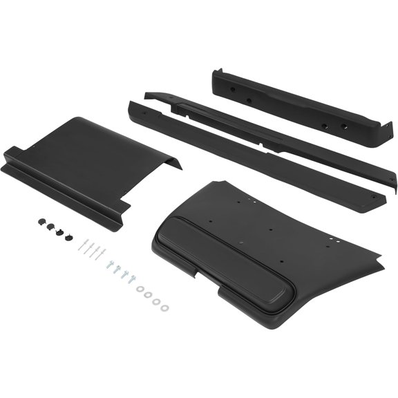 Complete Black Plastic Trim Kit Compatible with Golf Cart EZGO TXT Plastic(PP) Kit Textured