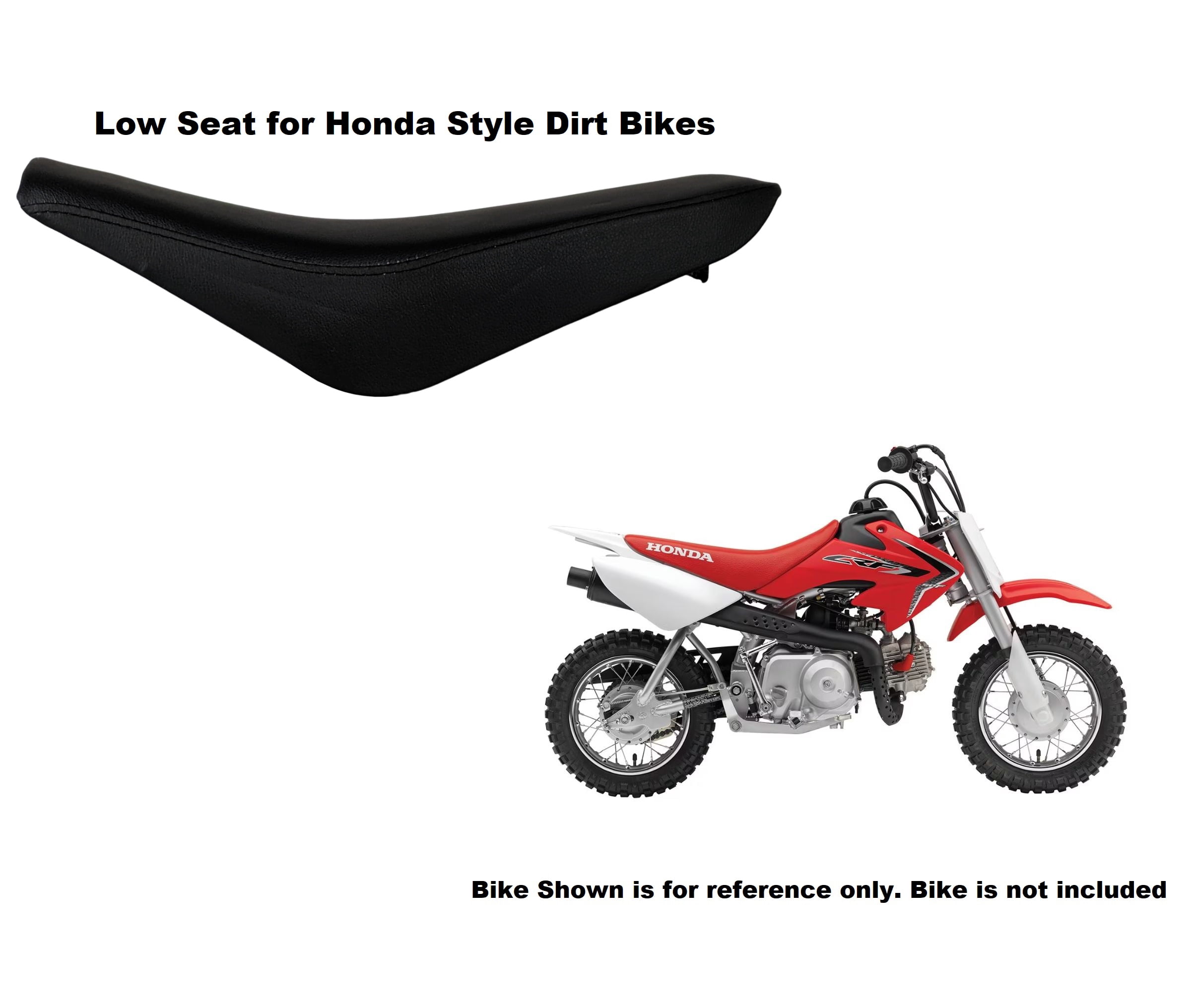 Complete  Black Seat Vinyl with Gripper Cover for CRF50F CRF50 CRF 50 50F SSR 50cc 125cc Pit Dirt Bike Low
