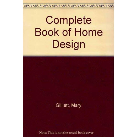 Pre-Owned Complete Book Of Home Design Hardcover