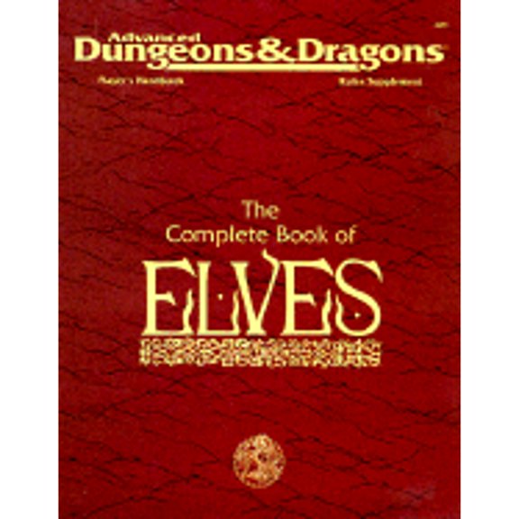 Pre-Owned TSR - The Complete Book Of Elves ()