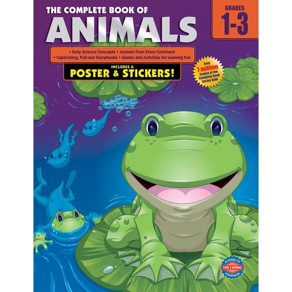 Pre-Owned Complete Book of: The Complete Book of Animals, Grades 1 - 3 (Paperback)