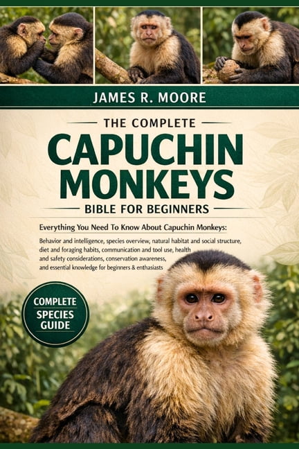 The Complete Capuchin Monkeys Bible for Beginners: Everything You Need To Know About Capuchin Monkeys: Behavior and inte, (Paperback)