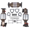 thumbnail image 1 of Complete Catalytic Converter Set for 2009-2015 Honda Pilot 3.5L Exhaust System, Replaces OE Numbers 45131, 45132, 16447, High-Efficiency Emission Control Replacement Part, 1 of 12