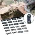 thumbnail image 1 of Complete Chainsaw Chain Repair Kit Includes 12 Sets Of 3/8 Lp 050 Inch Links For Dependable Repairs, 1 of 8