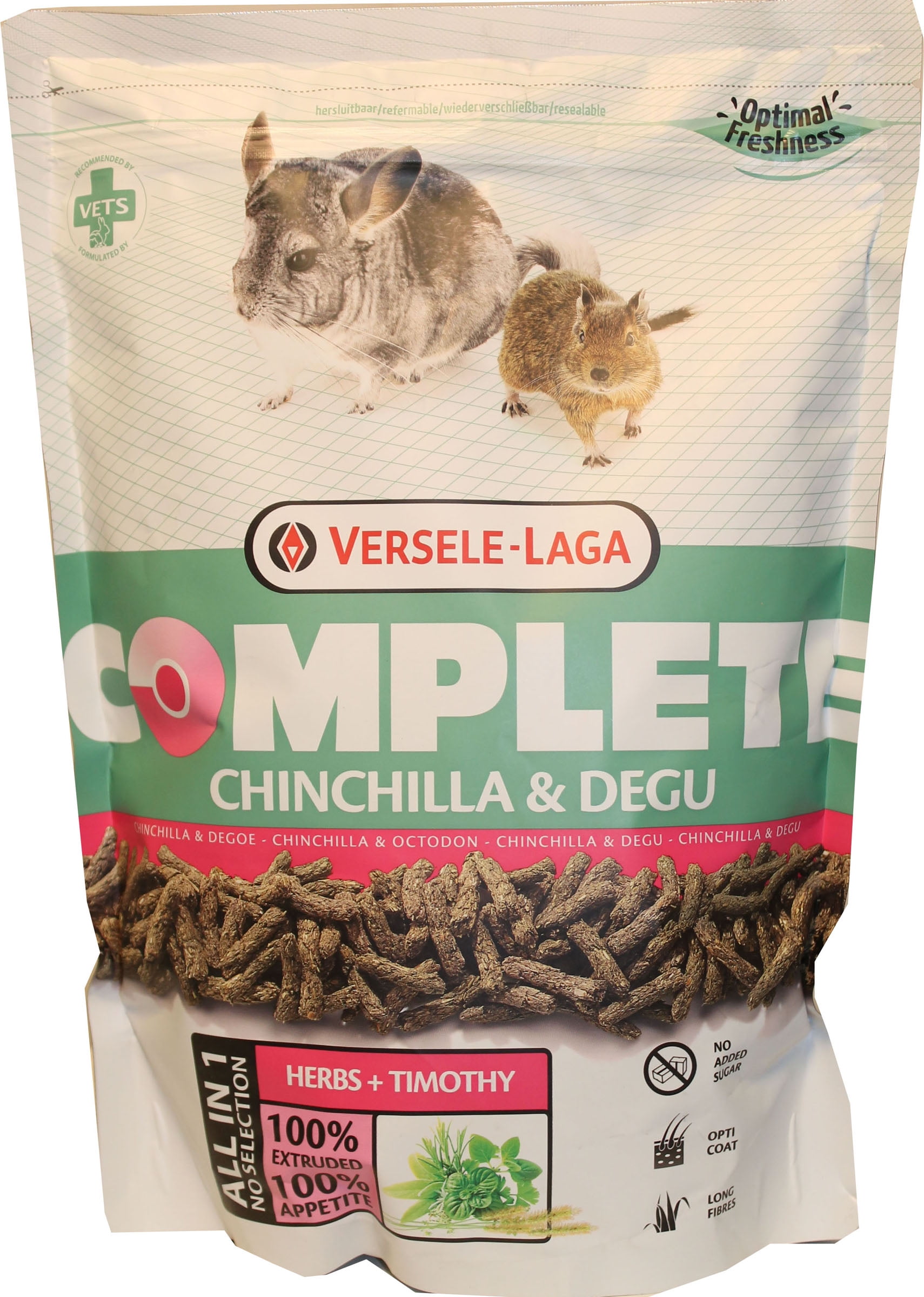 Granulés Complete Chinchilla & Degu 1,75kg - Animal Valley
