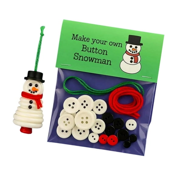 Complete Christmas Craft Set For Handmade Tree Decorations Family Classroom Activities All Materials Included