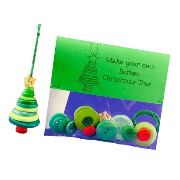 Complete Christmas Craft Set For Handmade Tree Decorations Family Classroom Activities All Materials Included