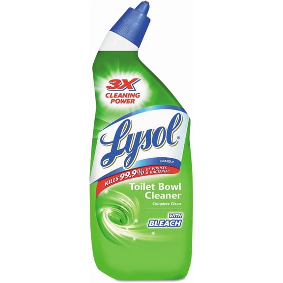 Complete Clean Toilet Bowl Cleaner with Bleach, 24 Ounce