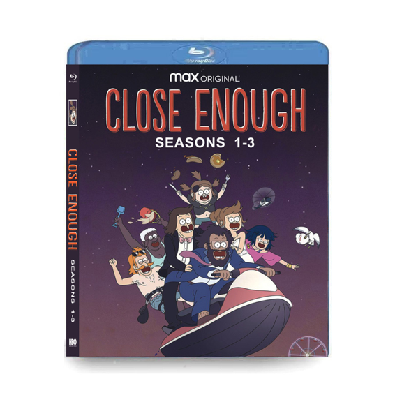 Complete Close Enough Seasons 1-3 DVD Set with Episodes 1-24 for Collection