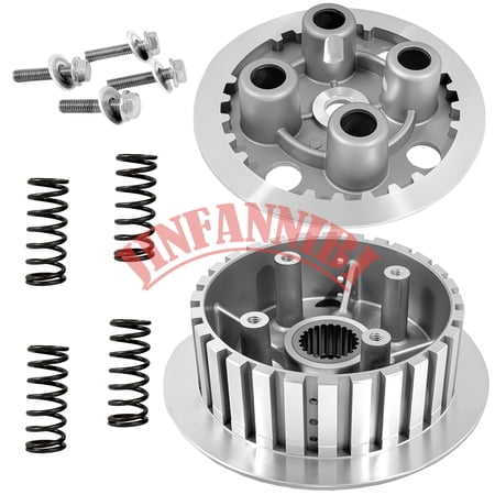 Complete Clutch Center Inner Hub & Outer Pressure Plate & Heavy Duty Springs Bolt Kit for Suzuki Boulevard M50 C50 S50 C50T Intruder Volusia VL800 OEM# 21410-41F00