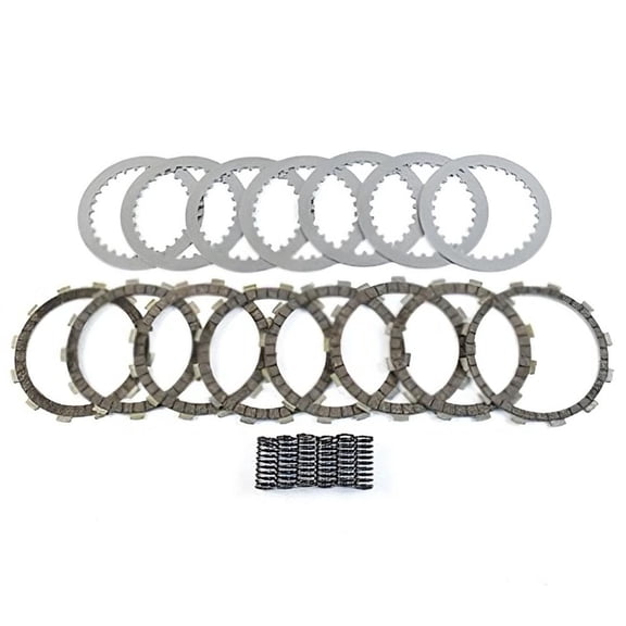 OEM Grade Complete Clutch Kit Compatible with 2004-2009 Honda TRX450R 449cc Liquid-Cooled DOHC 4-Valve 4-Stroke ATV Friction Plates Steel Plates Heavy Duty Springs