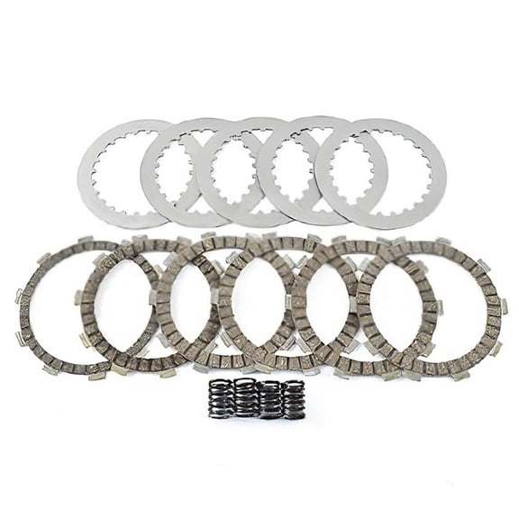 OEM Grade Complete Clutch Kit Compatible with 2000-2005 Honda TRX350FM TRX350FE TRX350TM TRX350TE Rancher 329cc Air-Cooled OHV 4-Stroke ATV Friction Steel Plates Springs