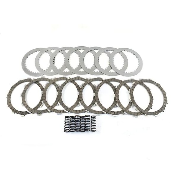 Complete Clutch Plate Kit With Heavy Duty Springs Compatible with 2005-2007 Suzuki RM-Z450 RMZ450 RMZ 450 449cc DOHC 4-Valve 4-Stroke Liquid-Cooled Motocross MX 21441-37F20