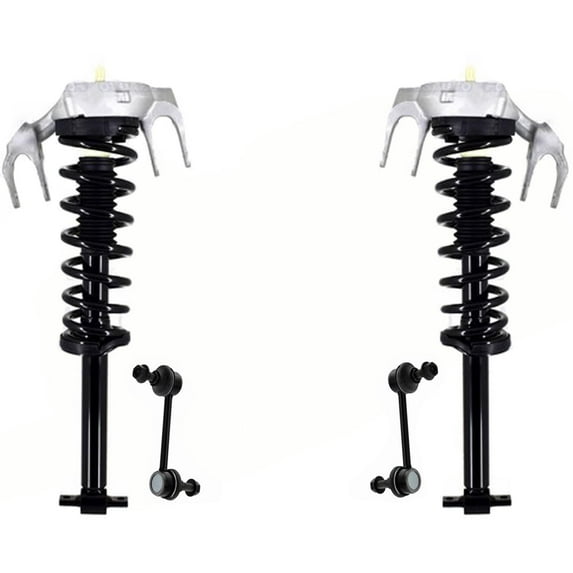 Complete Coil Spring Struts Brackets Sway Bar Links For Cadillac CTS 03-07 FE-1