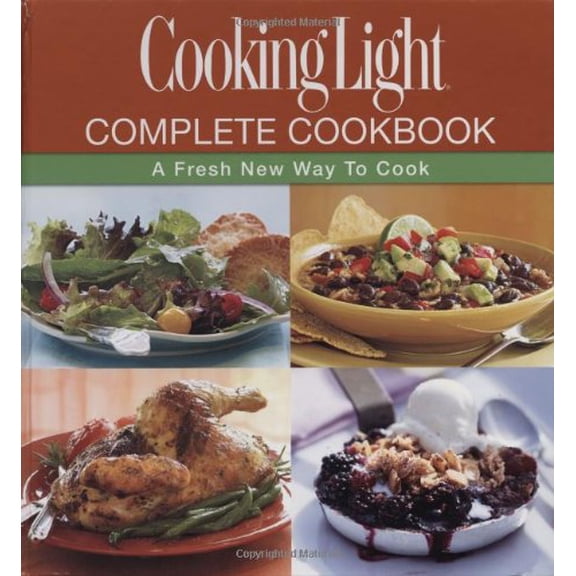 Pre-Owned Cooking Light Complete Cookbook: A Fresh New Way to Cook (Book & CD-ROM), 9780848731977, 0848731972, Paperback,