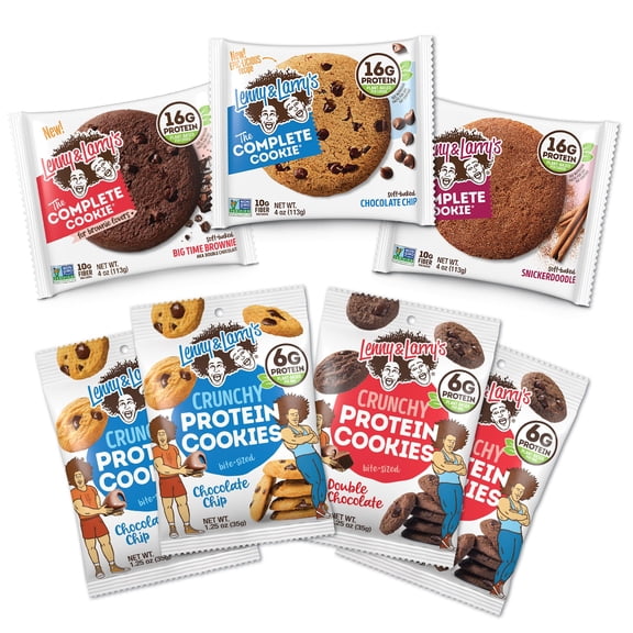 Complete Cookie Starter Pack Plant Based Cookies Lenny 7 Total Larry S