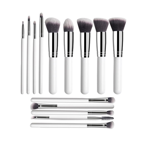 Complete Cosmetic Brush Set Silky Soft Fiber Bristles Seamless Blending Hypoallergenics Design Multipurpose Makeup Applicators For Daily Use