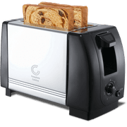 Complete Cuisine 2 Slice Toaster, Stainless Steel