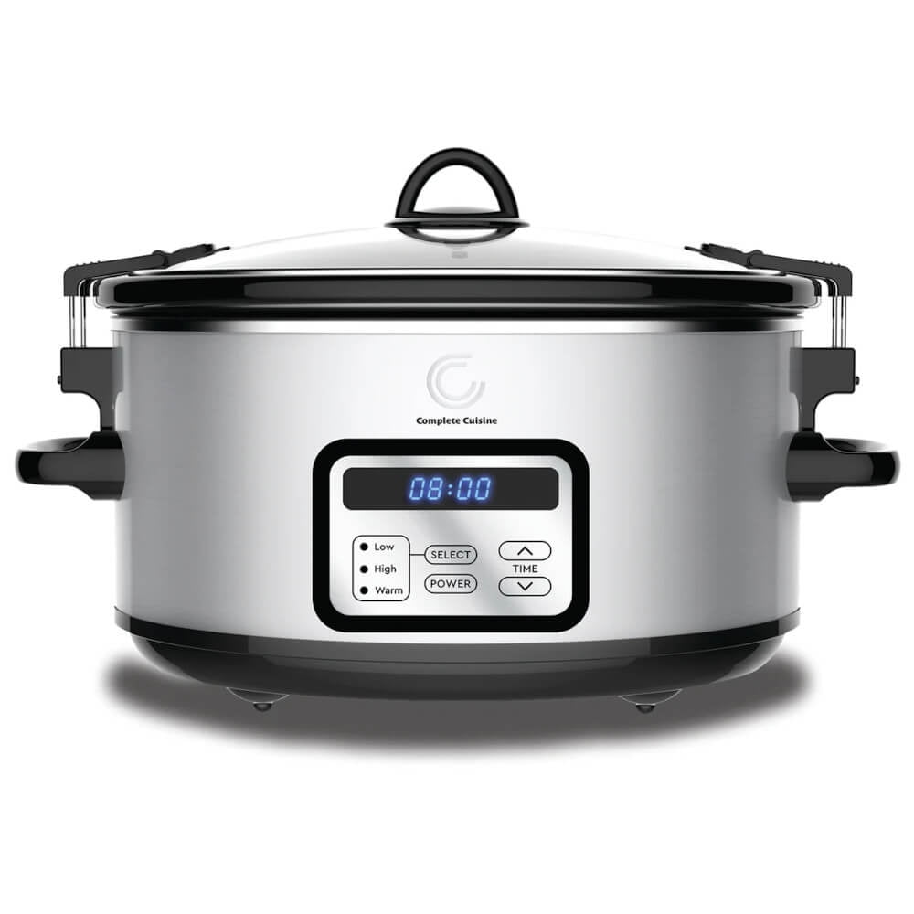 Great Choice Product GCP-3598004 Mytime Technology 6 Quart Programmable  Slow Cooker And Food Warmer With Digital Timer, Stainless Steel ()