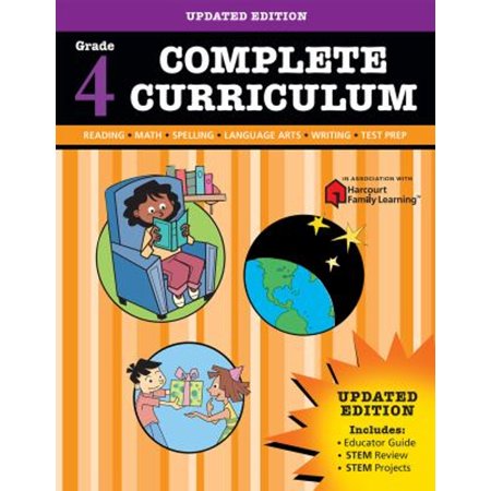 Flash Kids Harcourt Family Learning Complete Curriculum: Grade 4 (Paperback)