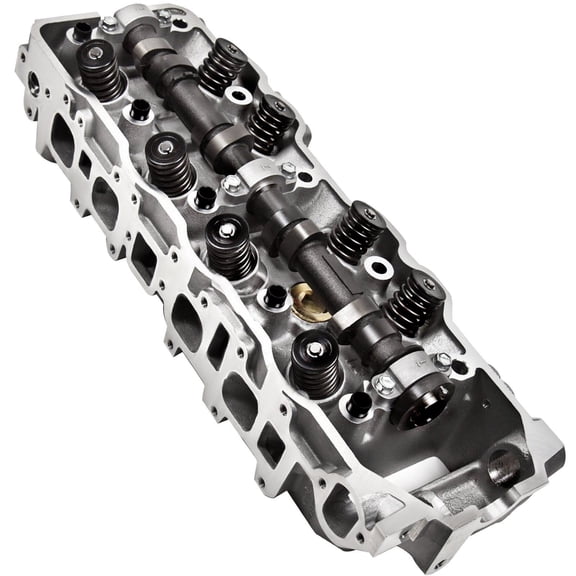 Complete Cylinder Head Assembly for Toyota 22R 22RE 22REC Engine - Compatible with 1985-1995 4Runner, Pickup, and Celica Models