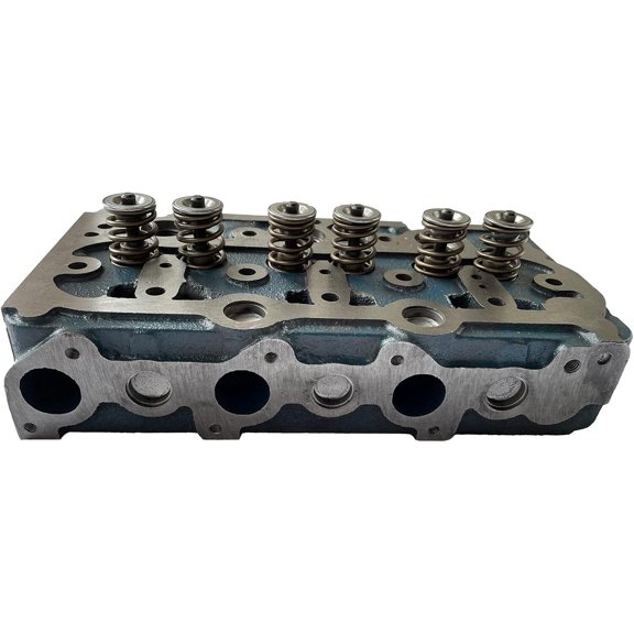 Complete Cylinder Head For Kubota D750 Engine W Full Set Valves Installed Ready