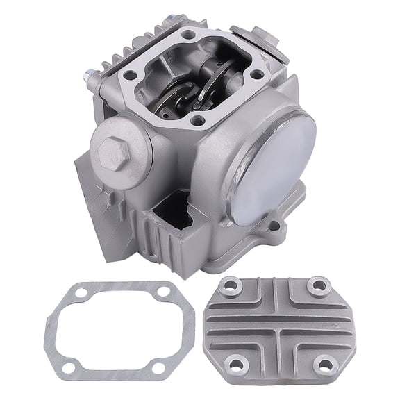 Complete Cylinder Head Kit for Honda 70cc Engines, Fits ATC70 CT70 TRX70 CRF70F XR70R (1969-2012) - Standard Bore 47mm w/ Valves, Compatible with Domed 50cc & Flat Top 70cc Pistons