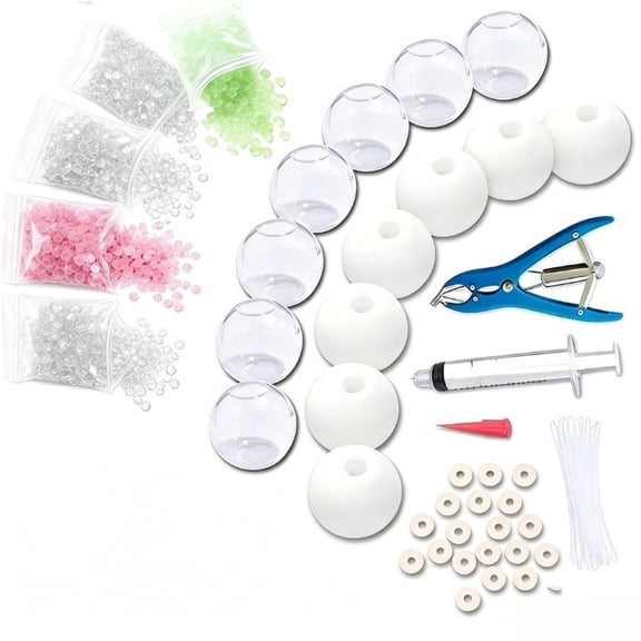 Complete DIY Craft Kit, Soft Squishy Ball Making Accessories with Practical Tools for Handmade Projects