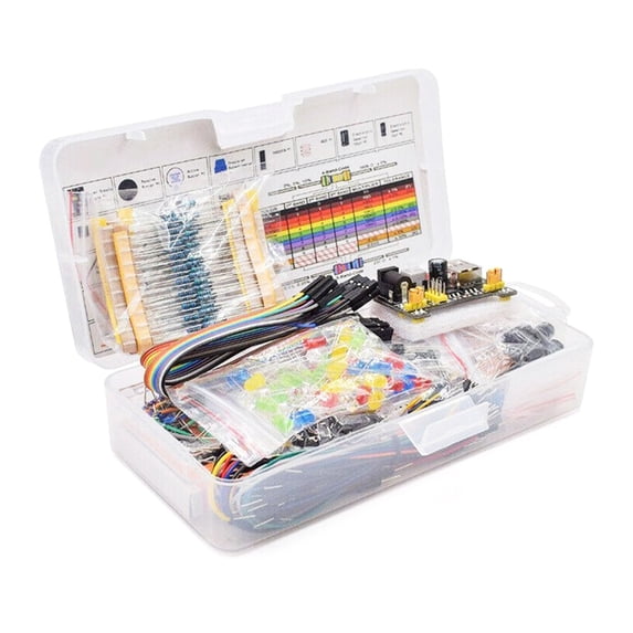 Complete DIY Electronics Set Get Started with Projects Component Pack