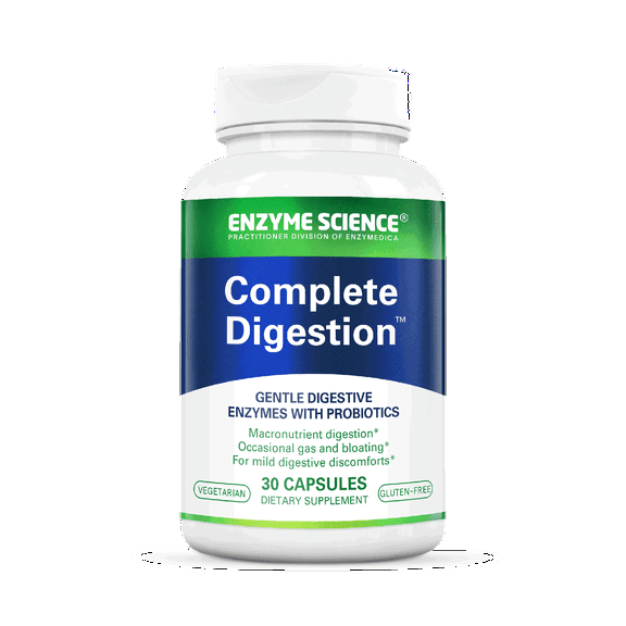 Complete Digestion, 30 Capsules, Enzyme Science