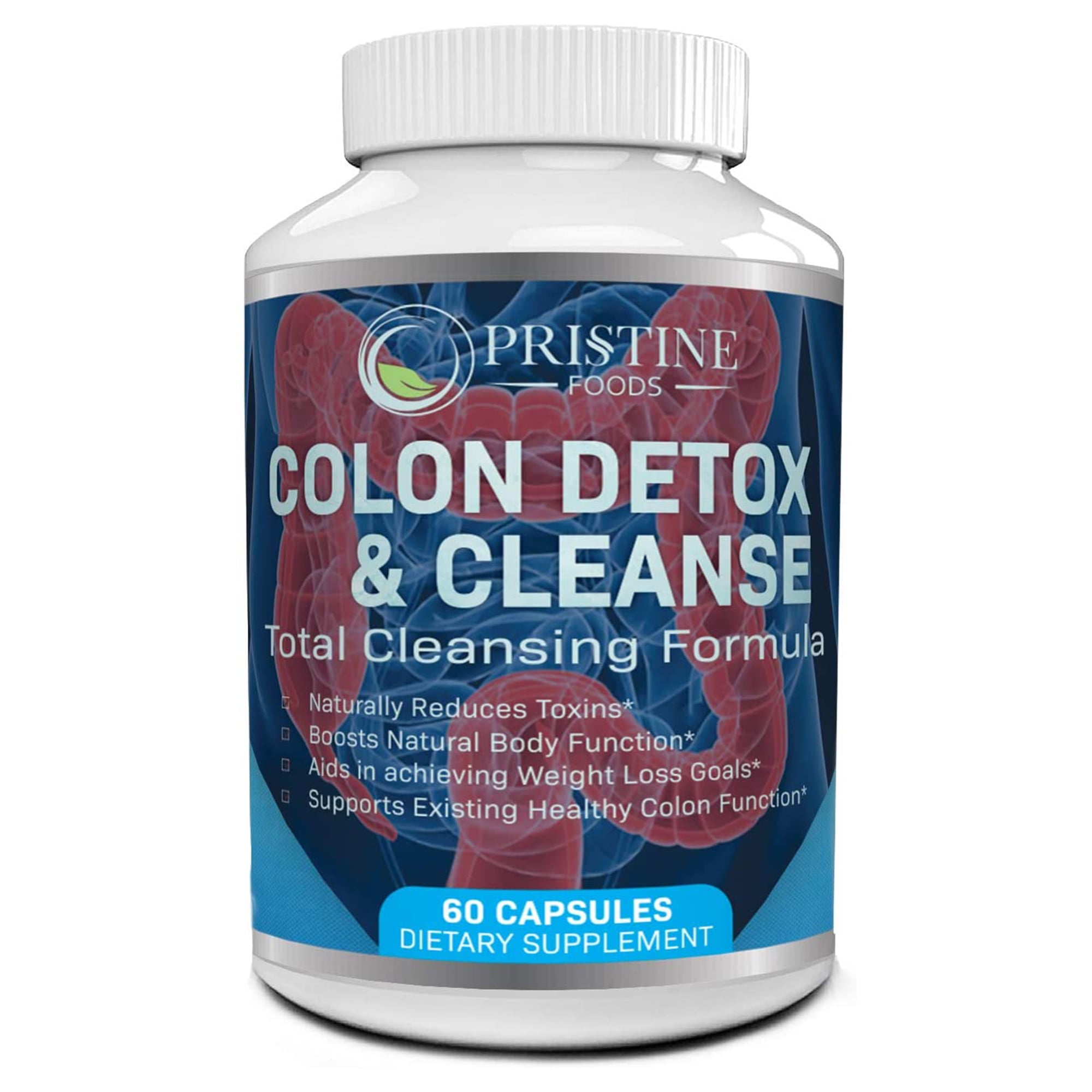 Complete Digestive Support Colon Cleanse Capsules for Optimal