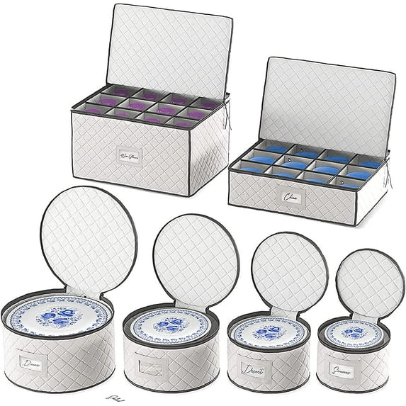 Complete Dinnerware Storage Set