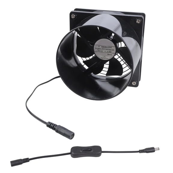 Complete Duct Exhaust Fan Set Equipped for Various Environments Such as Workshop Garage Ventilation Needs Air Blower